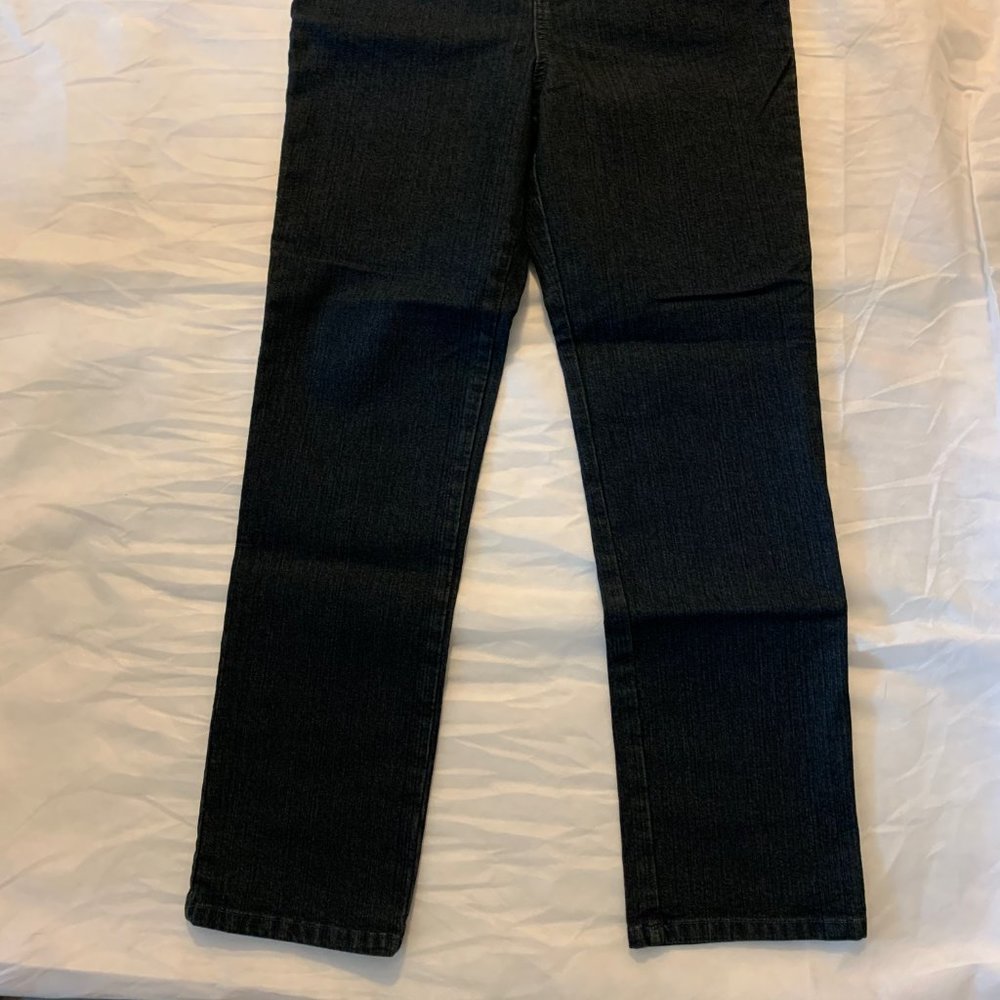 Gloria Vanderbilt Amanda Stretch Classic Fit Denim Jeans 8P Petite Average New - Picture 5 of 7